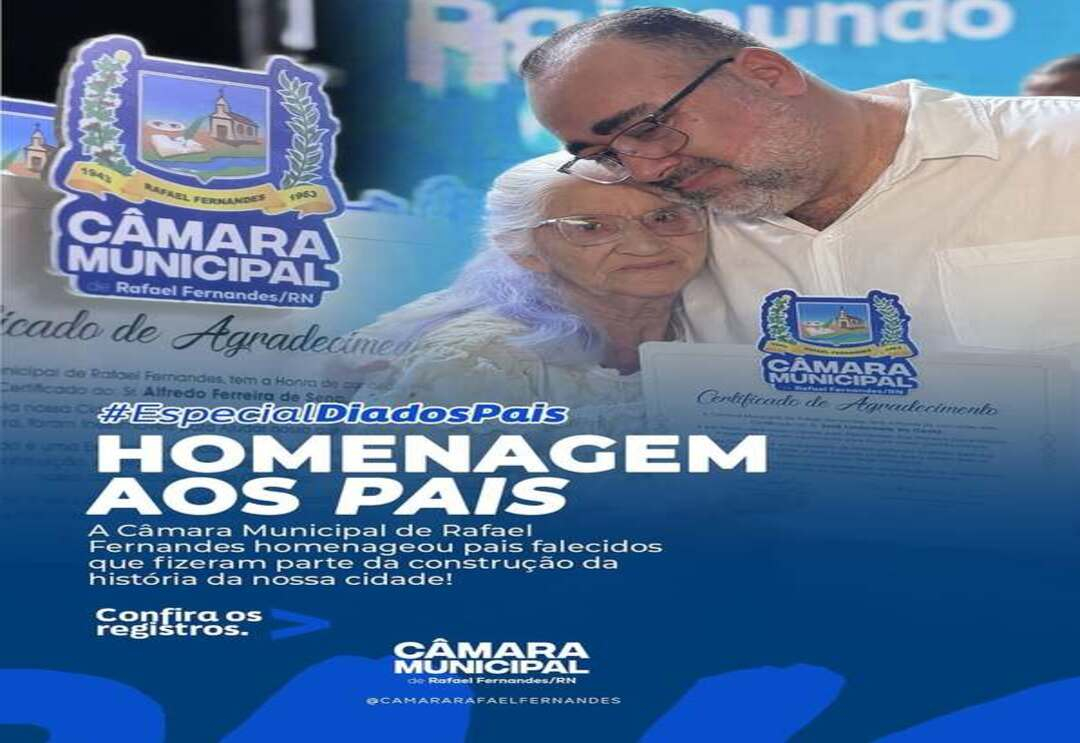 HOMENAGEM AOS PAIS